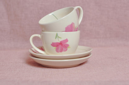 कुमुद set of 2 Tea Cup & Saucer